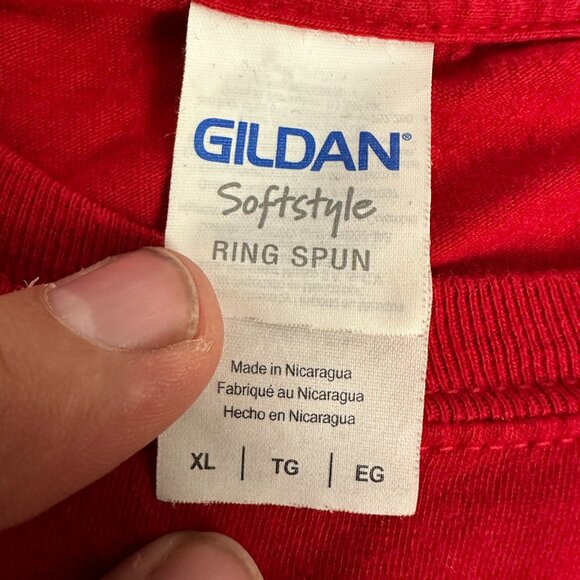 St Louis Cardinals Memorial Shirt Red Schoendienst 1923-2018 Red XL Gildan - Picture 4 of 8